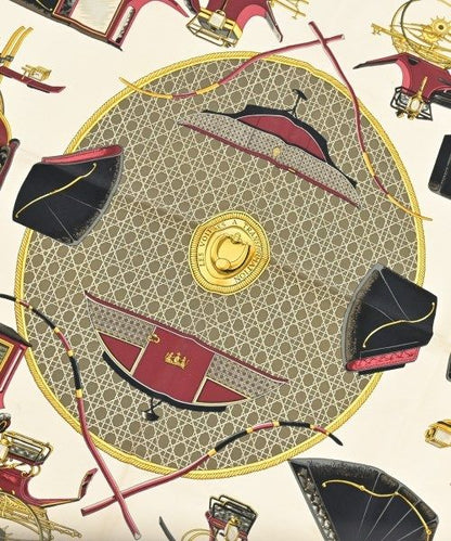 Hermes Bandana Scarf Red — view 2