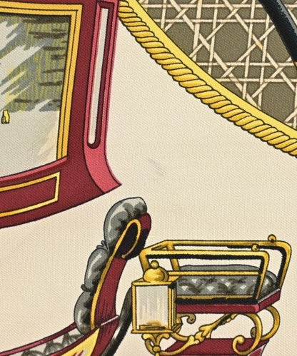 Hermes Bandana Scarf Red — view 8