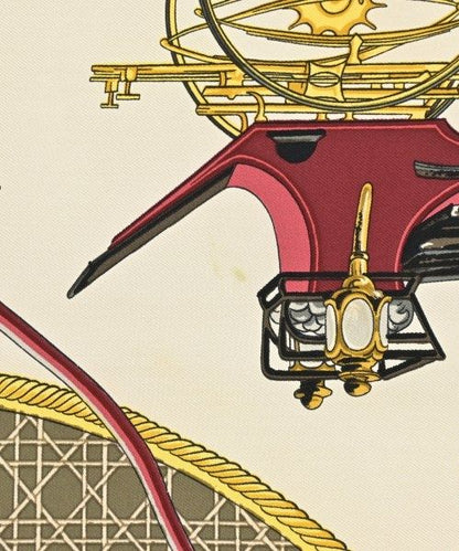 Hermes Bandana Scarf Red — view 7