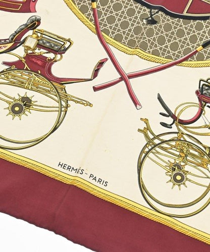 Hermes Bandana Scarf Red — view 3