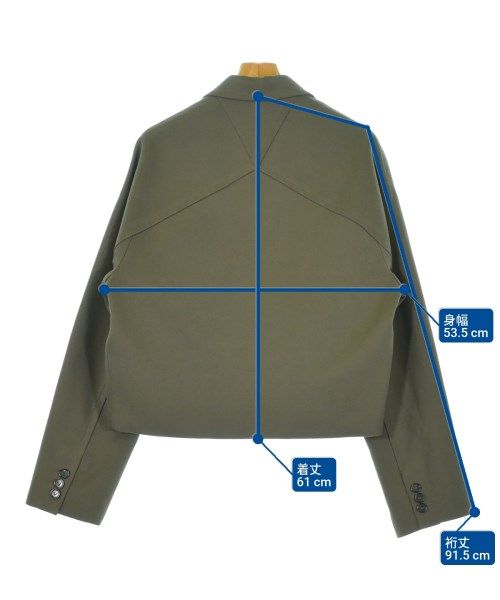 Bottega Veneta Jacket Khaki — view 6