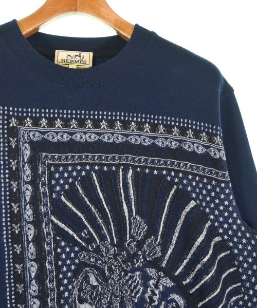 Hermes Knit Sweater Navy — view 4