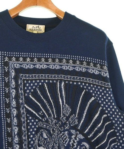 Hermes Knit Sweater Navy — view 4