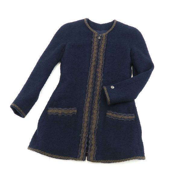 Chanel Jacket Navy — view 3