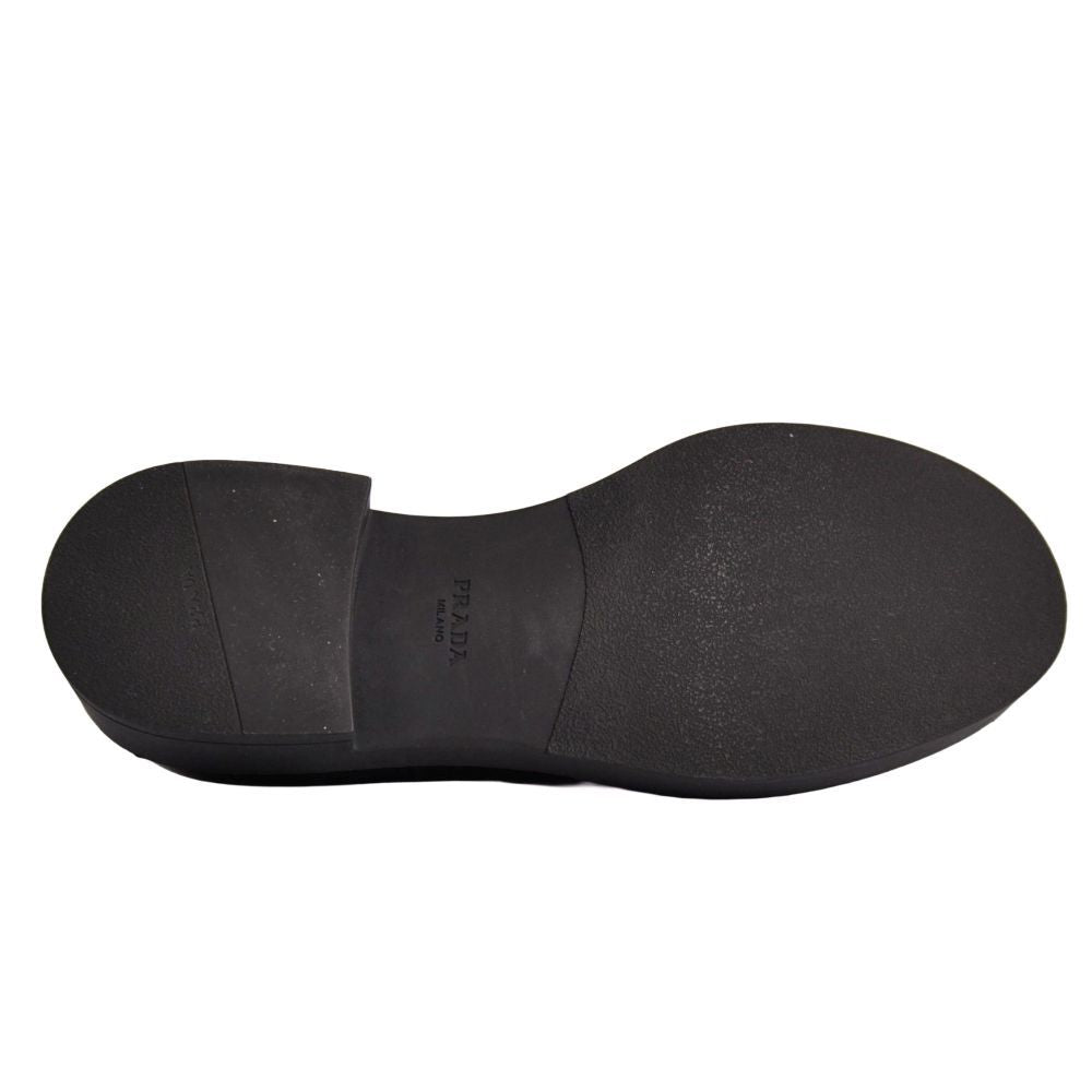 Prada Loafers Chocolate Moccasins Triangle les — view 8