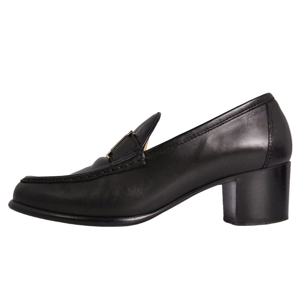Hermes Loafers Moccasins Logo Constance Leather — view 7