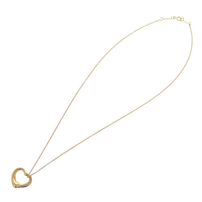 Tiffany & Co Open Heart 18k Pink Gold 18k Yellow Necklace Pendant — view 3