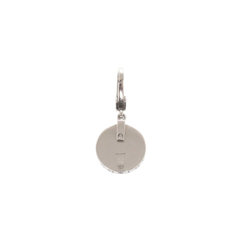 Bvlgari Allegra Optical 18k White Gold Onyx Pendant Top Charm — view 2