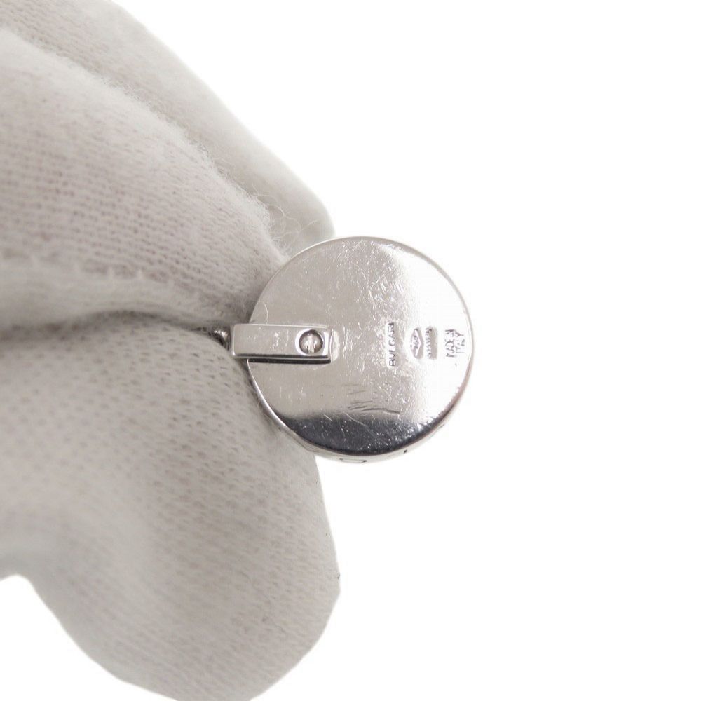 Bvlgari Allegra Optical 18k White Gold Onyx Pendant Top Charm — view 6