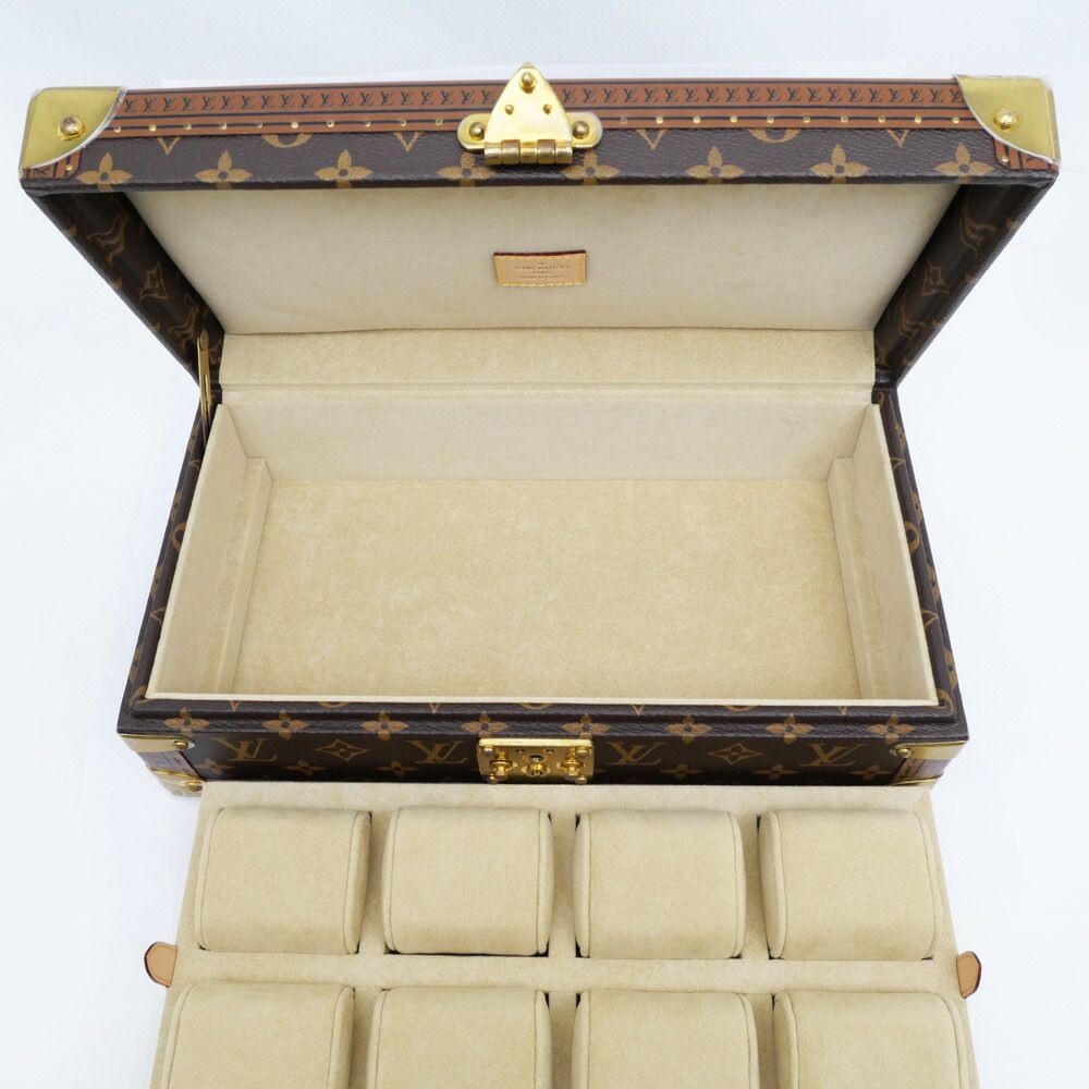 Louis Vuitton Monogram Coffret 8 Montre Watch Collection Case — view 7