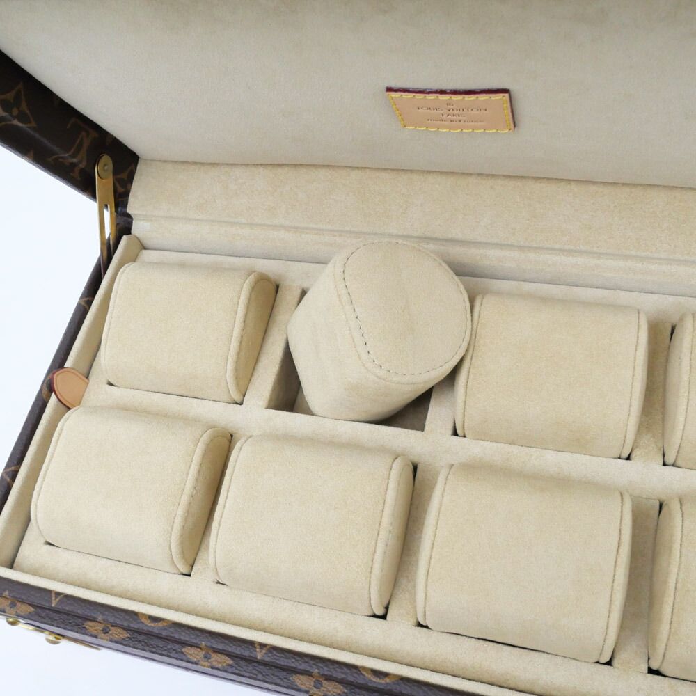 Louis Vuitton Monogram Coffret 8 Montre Watch Collection Case — view 9