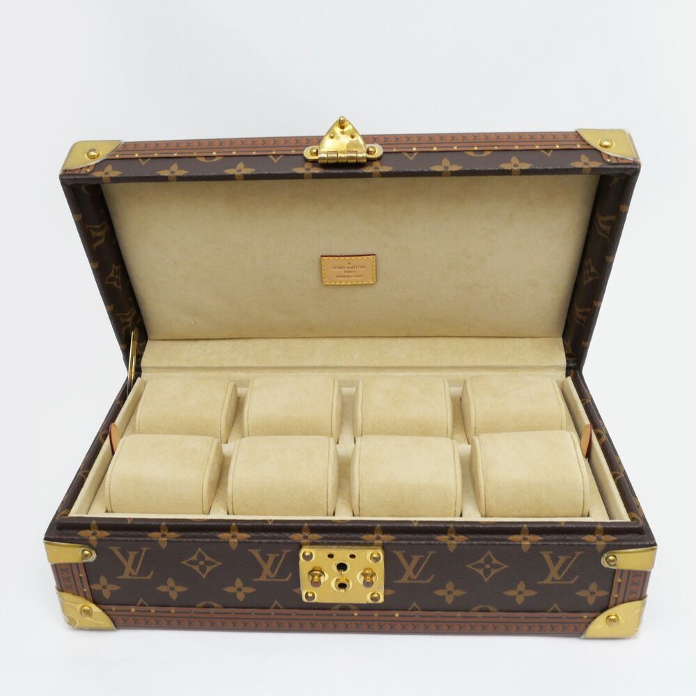 Louis Vuitton Monogram Coffret 8 Montre Watch Collection Case — view 4