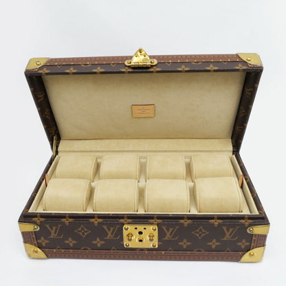 Louis Vuitton Monogram Coffret 8 Montre Watch Collection Case — view 4