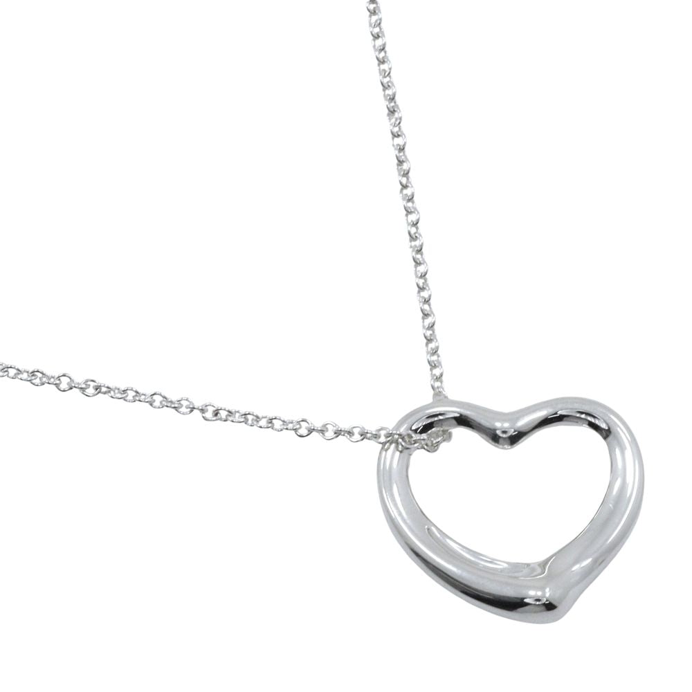 Tiffany & Co Open Heart Elsa Peretti 925 Sterling Silver Necklace