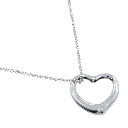 Tiffany & Co Open Heart Elsa Peretti 925 Sterling Silver Necklace