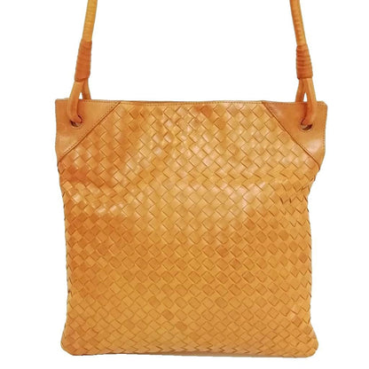 Bottega Veneta Intrecciato Shoulder Bag Vintage Beige