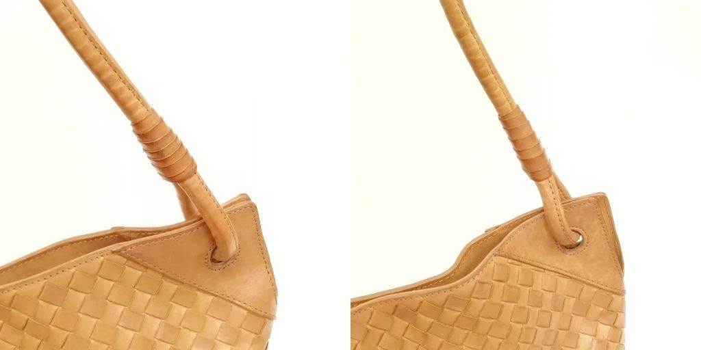 Bottega Veneta Intrecciato Shoulder Bag Vintage Beige — view 4