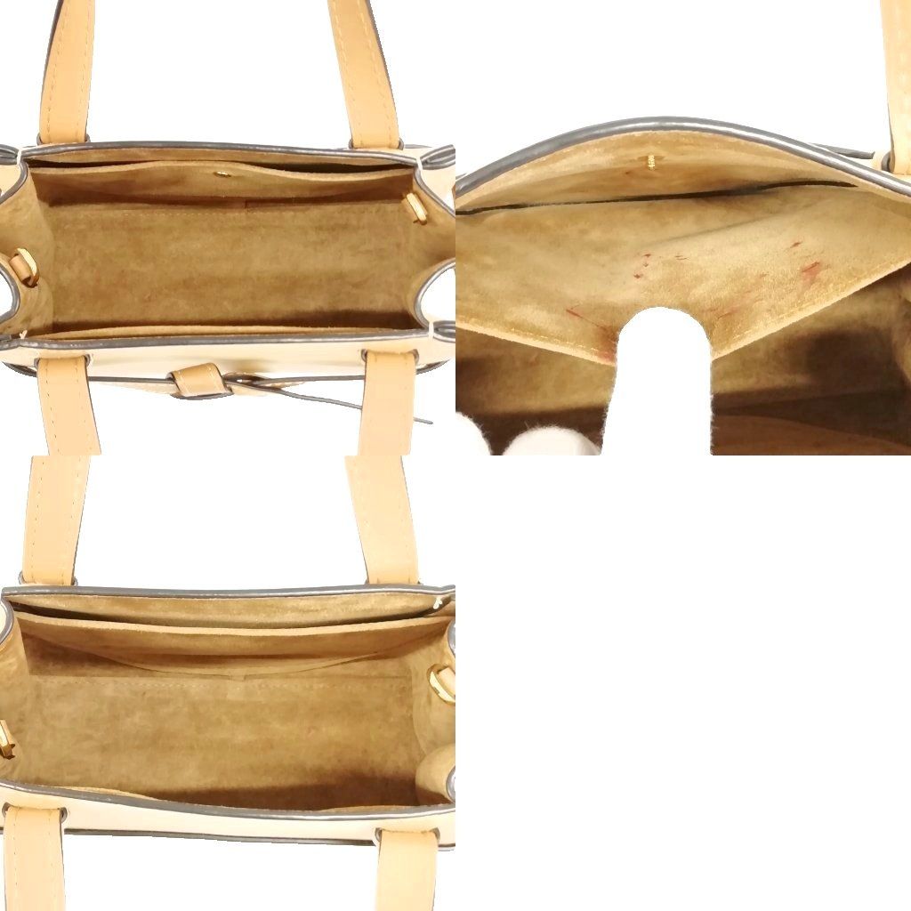 Loewe Gate Top Handle Mini 2-Way Shoulder Bag Beige — view 7