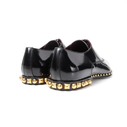 Dolce & Gabbana Dress Shoes 8 Studded Pointed Toe Leather — view 4
