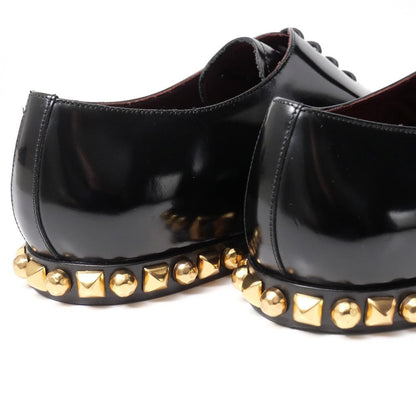 Dolce & Gabbana Dress Shoes 8 Studded Pointed Toe Leather — view 5