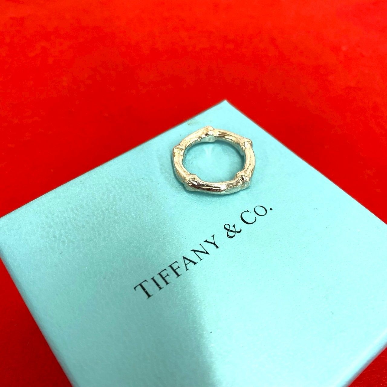 Tiffany & Co Bamboo 925 Sterling Silver Ring