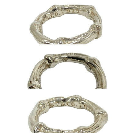 Tiffany & Co Bamboo 925 Sterling Silver Ring — view 3