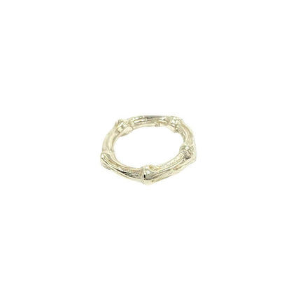 Tiffany & Co Bamboo 925 Sterling Silver Ring — view 6