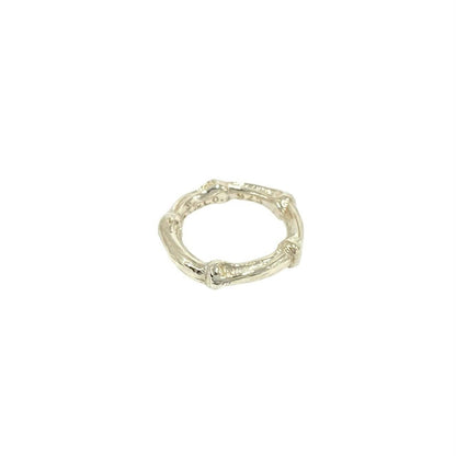 Tiffany & Co Bamboo 925 Sterling Silver Ring — view 4