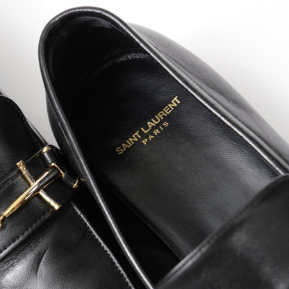 Saint Laurent Paris Loafers 42.5 Bit Leather Shoes — view 7