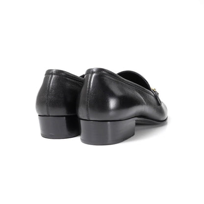 Saint Laurent Paris Loafers 42.5 Bit Leather Shoes — view 3