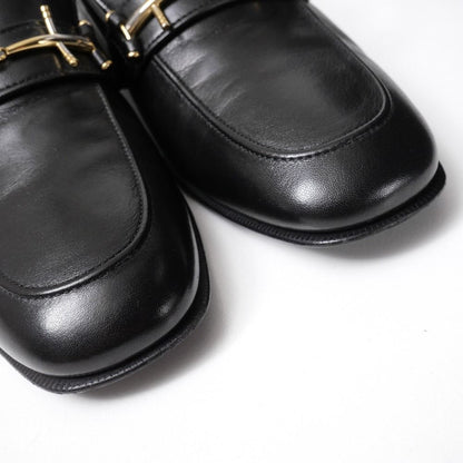 Saint Laurent Paris Loafers 42.5 Bit Leather Shoes — view 5