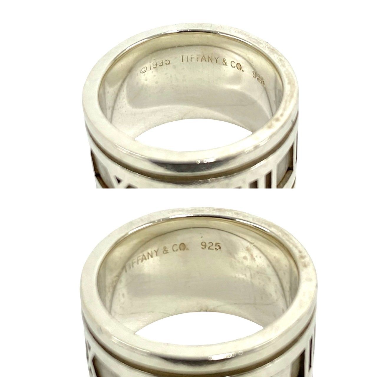 Tiffany & Co Atlas Wide Ring 925 Sterling Silver — view 3