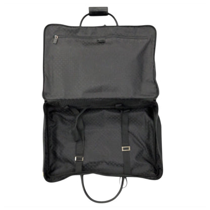 Gucci Black Silver Canvas Leather 012 12 Boston Bag 2-Way — view 8