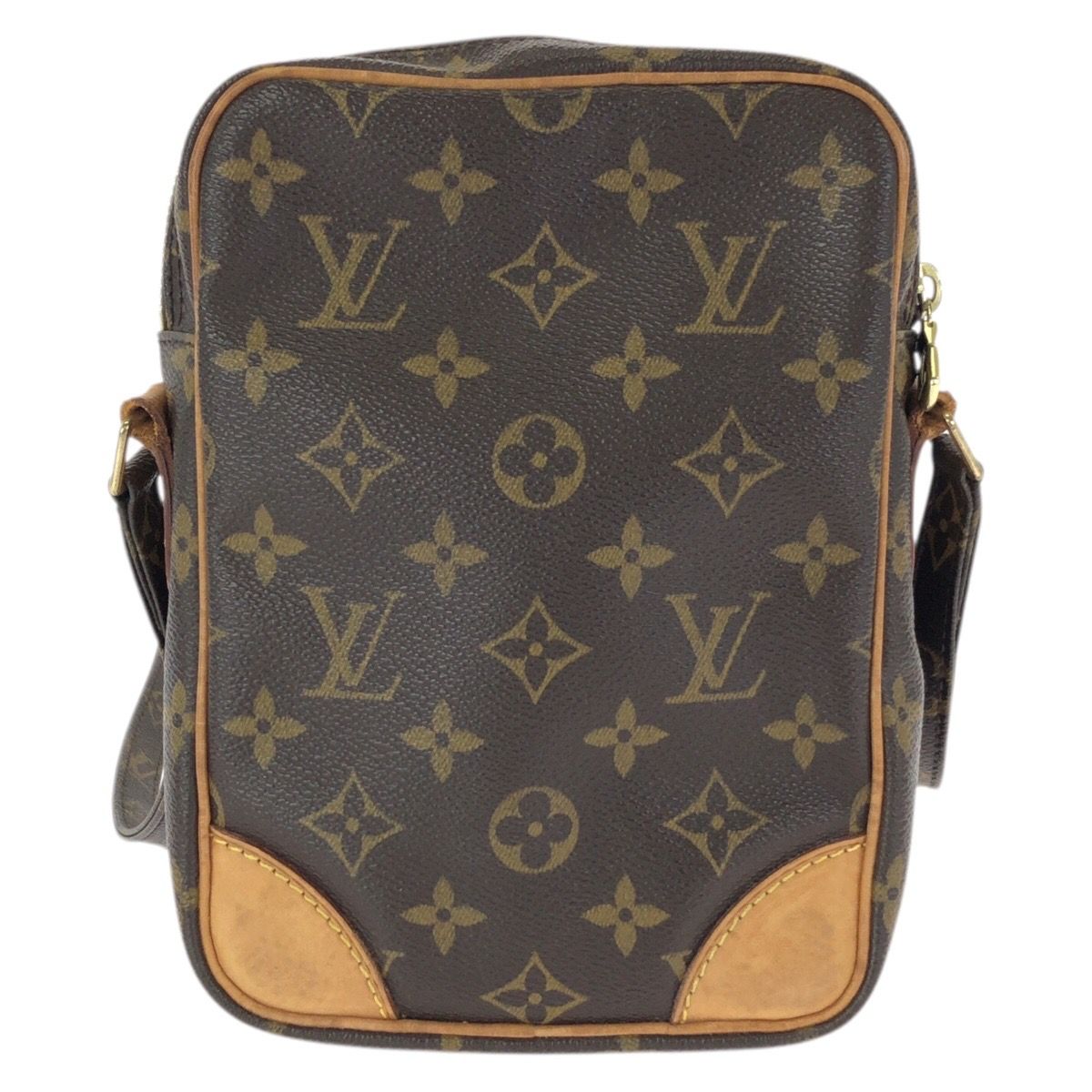 Louis Vuitton Monogram Amazon Brown Gold Shoulder Bag — view 2