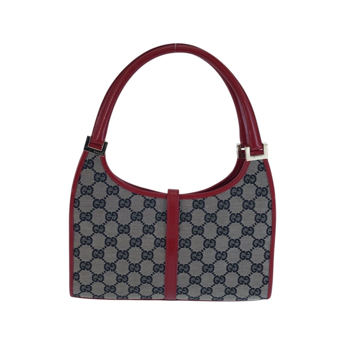 Gucci Jackie Beige Red Gold GG Canvas 002 Shoulder Bag — view 2