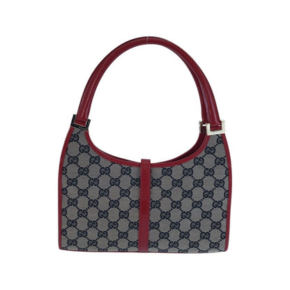 Gucci Jackie Beige Red Gold GG Canvas 002 Shoulder Bag — view 2