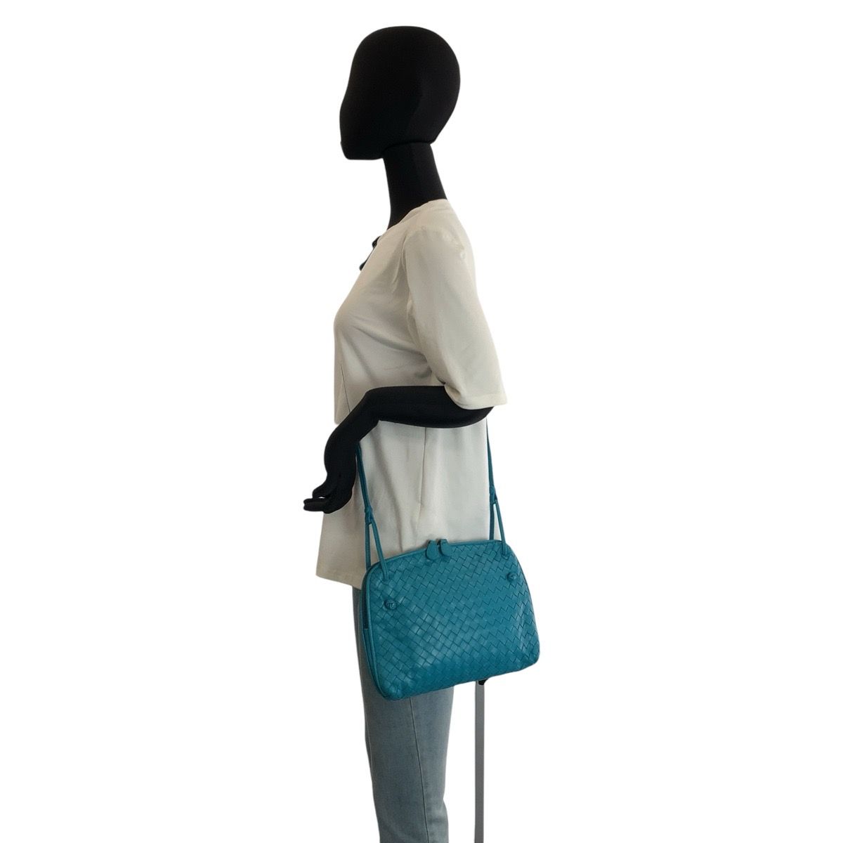 Bottega Veneta Intrecciato Nodini Shoulder Bag Pochette — view 6
