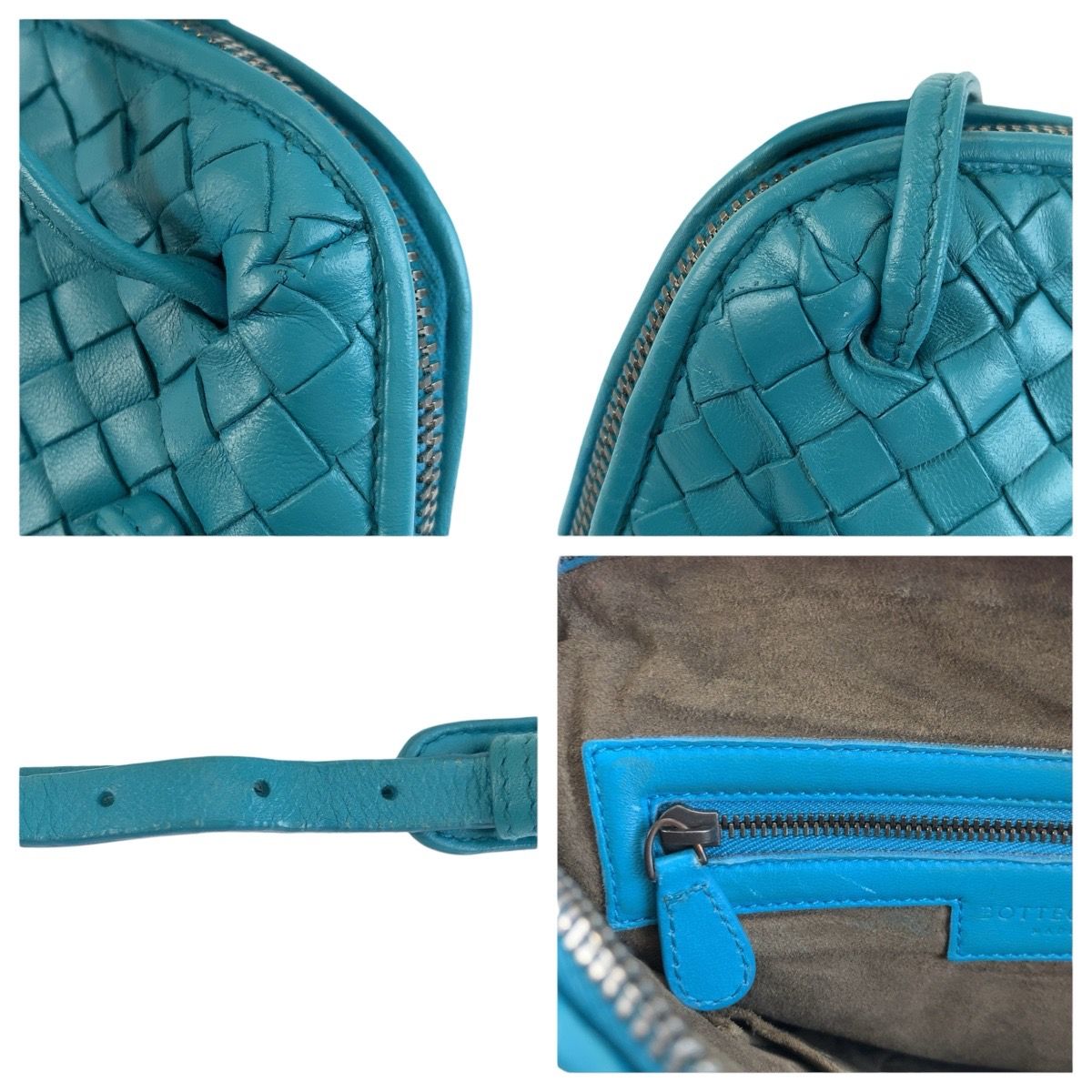 Bottega Veneta Intrecciato Nodini Shoulder Bag Pochette — view 5