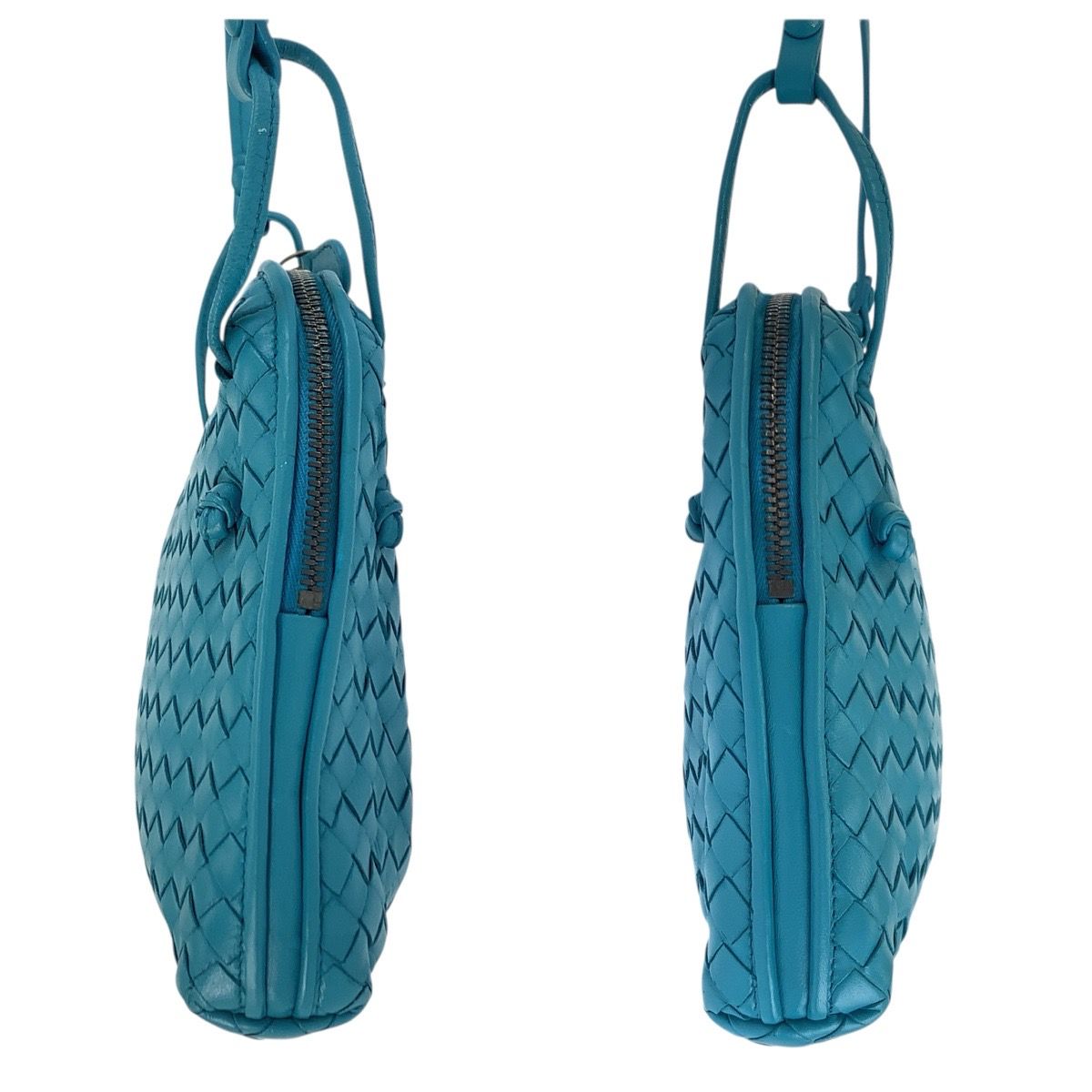 Bottega Veneta Intrecciato Nodini Shoulder Bag Pochette — view 7