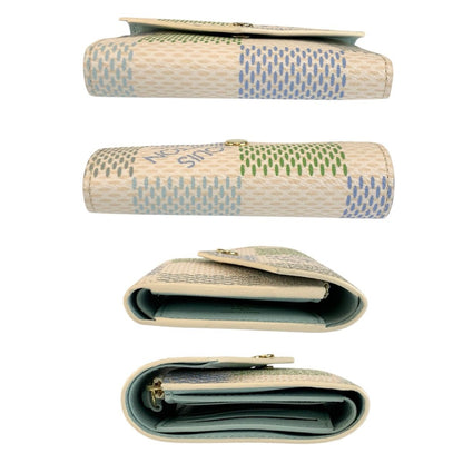 Louis Vuitton Damierlicious Portefeuille Victorine Fold Wallet Compact — view 9