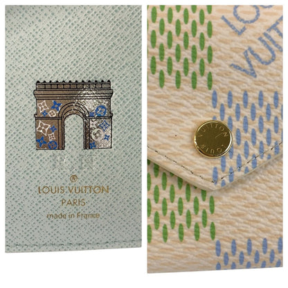 Louis Vuitton Damierlicious Portefeuille Victorine Fold Wallet Compact — view 3