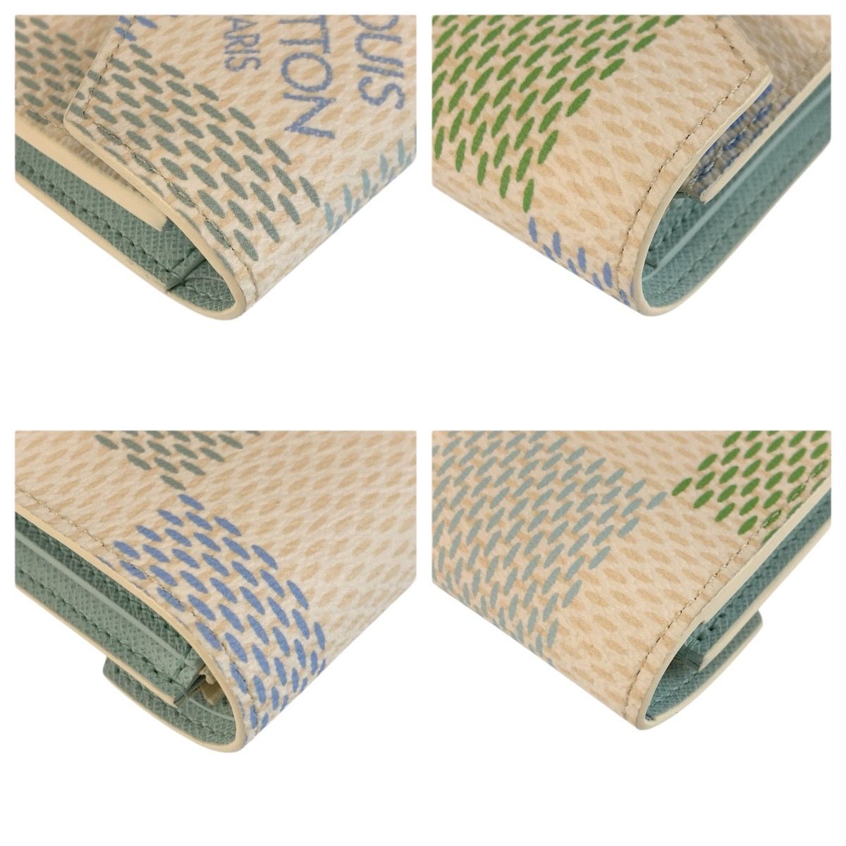 Louis Vuitton Damierlicious Portefeuille Victorine Fold Wallet Compact — view 8