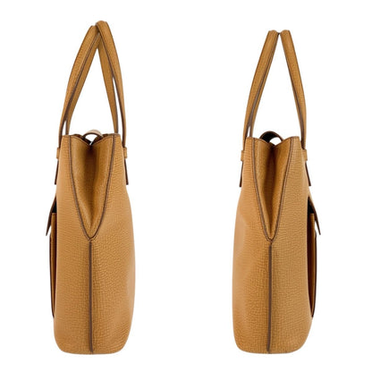 Loewe Vintage Beige Gold Leather Tote — view 7