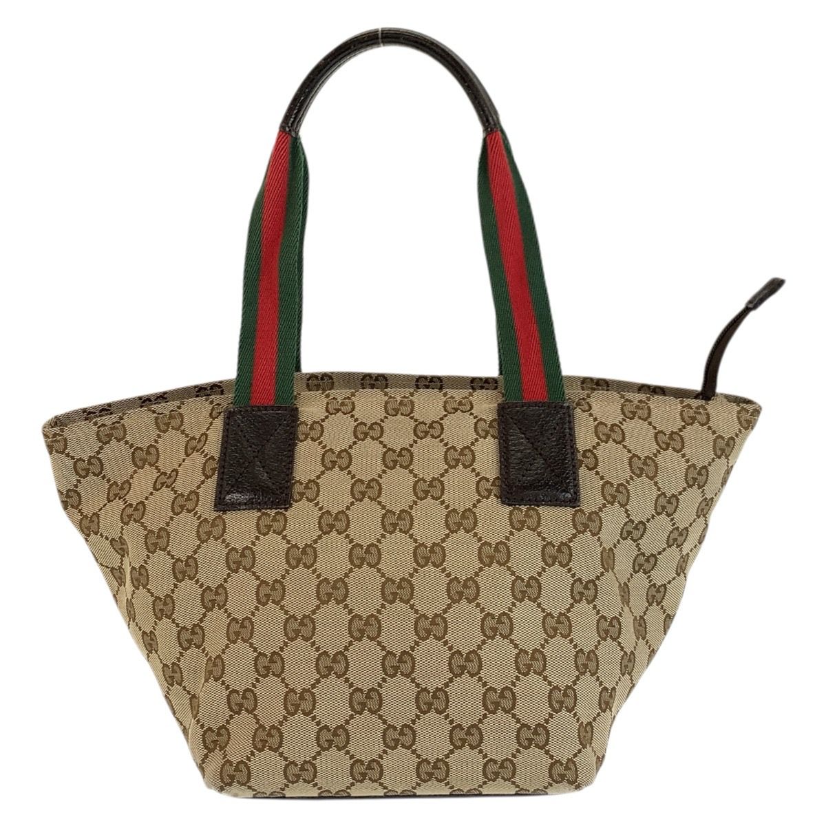 Gucci Sherry Line Beige Brown GG Canvas Tote — view 2
