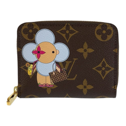 Louis Vuitton Monogram Vivienne Zippy Coin Purse Brown Case Card