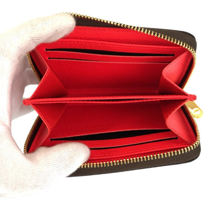 Louis Vuitton Monogram Vivienne Zippy Coin Purse Brown Case Card — view 4