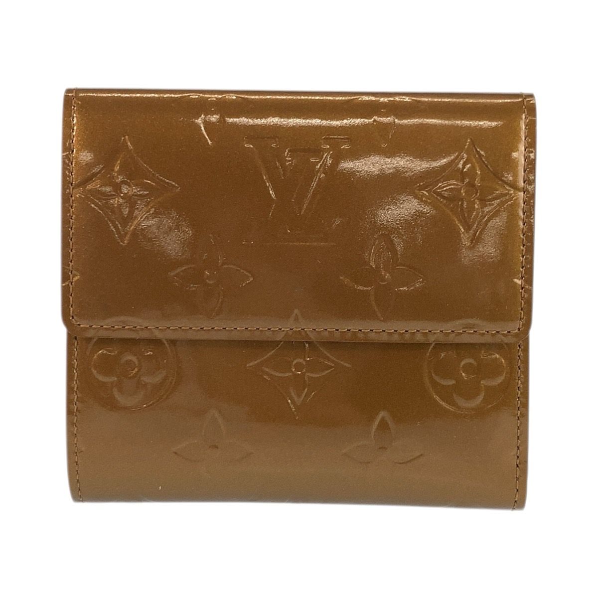 Louis Vuitton Monogram Vernis Porte Monet Billets Cult Cles Fold Wallet Compact — view 2