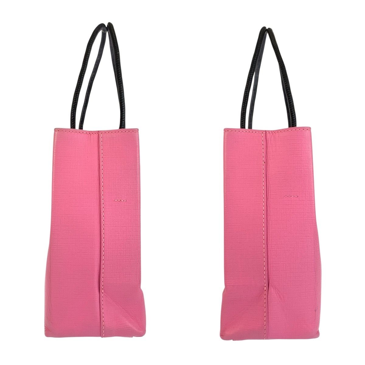 Balenciaga Shopping Tote Xxs Pink Black Shoulder Bag 2-Way — view 8