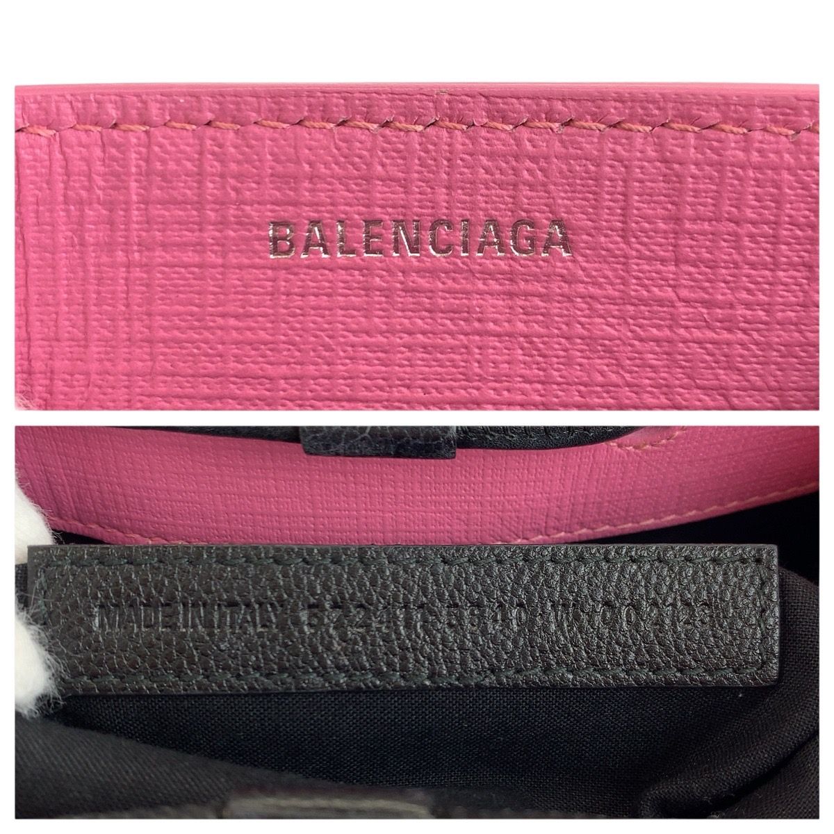 Balenciaga Shopping Tote Xxs Pink Black Shoulder Bag 2-Way — view 3
