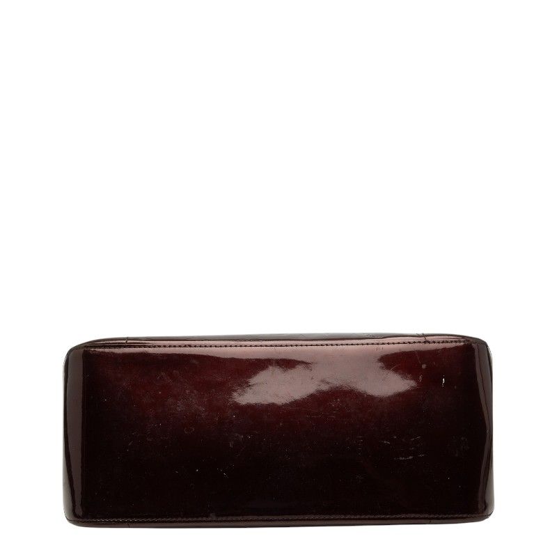 Louis Vuitton Monogram Vernis Rosewood Avenue Shoulder Bag Amarante Purple — view 3